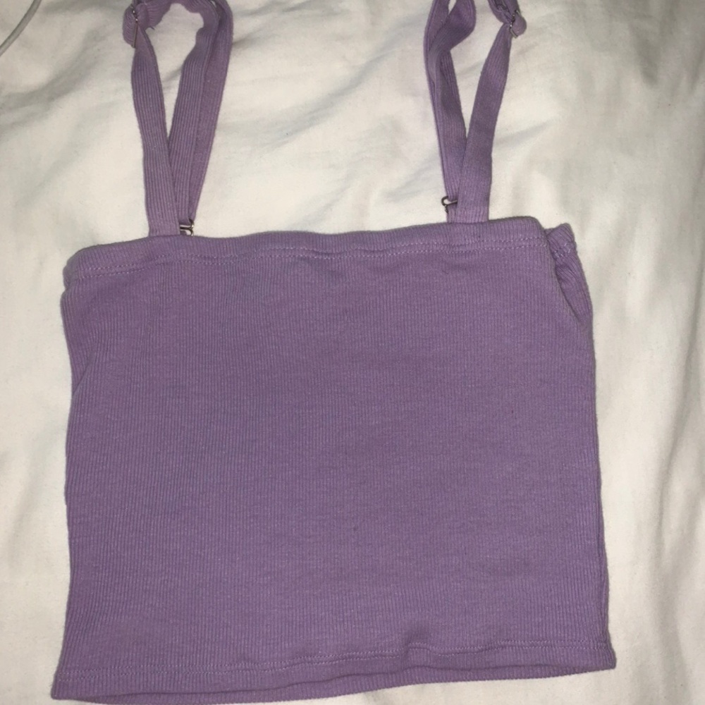 Pacsun Lavander Crop Top